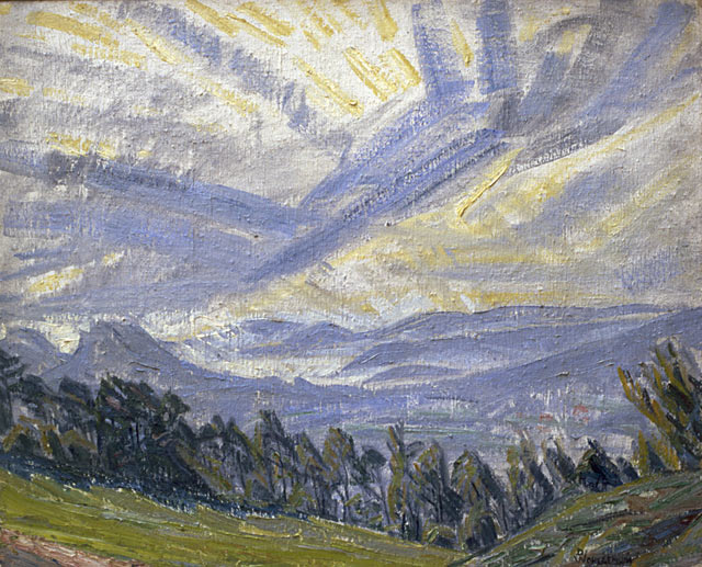 Landschaft 1914